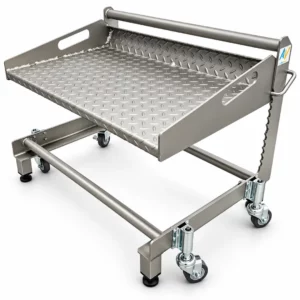 Podium inox sur mesure à stabilité automatique