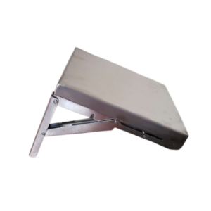 Tablettes rabattables inox