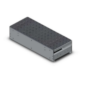 Podiums modulaires sur roulette de sécurité