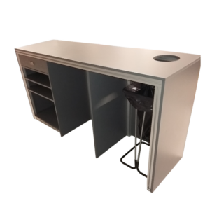 Comptoir d'accueil sur mesure