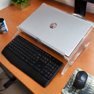 Porte-documents ergonomique FlexDesk avec surface d’écriture coulissante