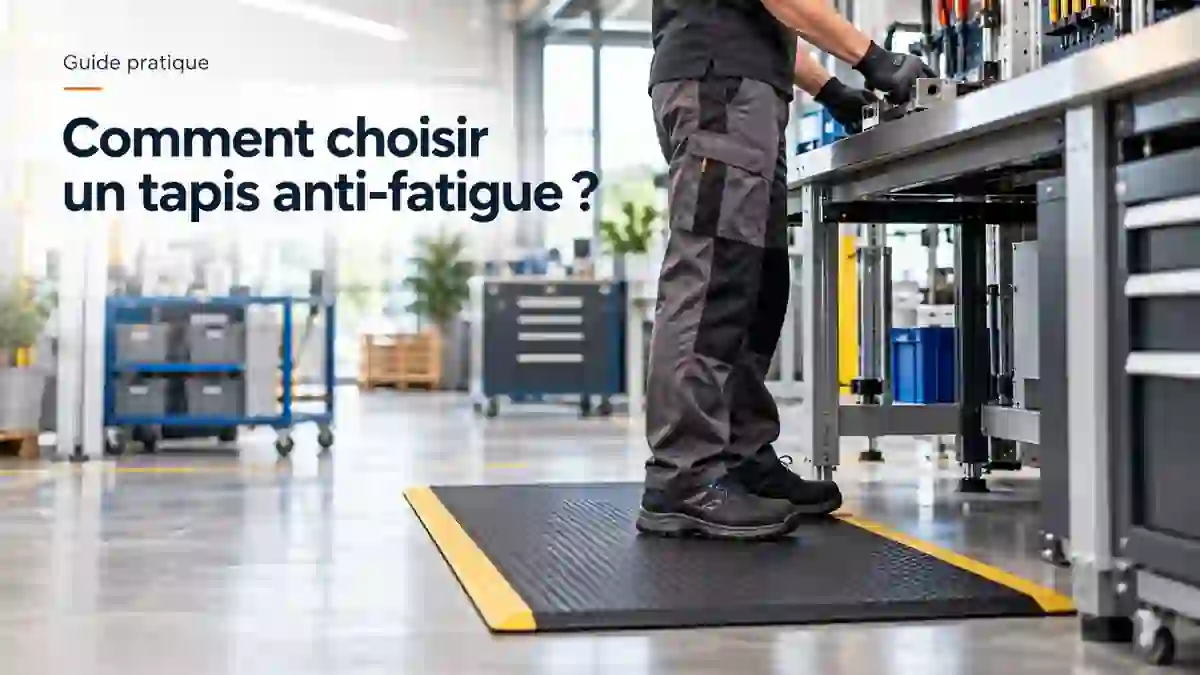 Comment choisir un tapis anti-fatigue professionnel