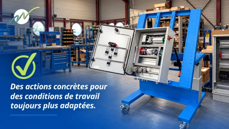 Équipement ergonomique Auptinov installé chez WOIT Group