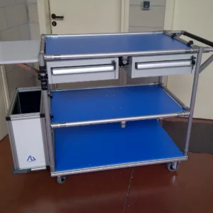 Exemples de Chariots en profilés modulaires