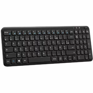 Clavier compact sans fil AZERTY avec récepteur USB