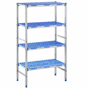Rayonnage alimentaire à clayettes