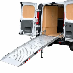 Rampe aluminium de chargement pour fourgon professionnel